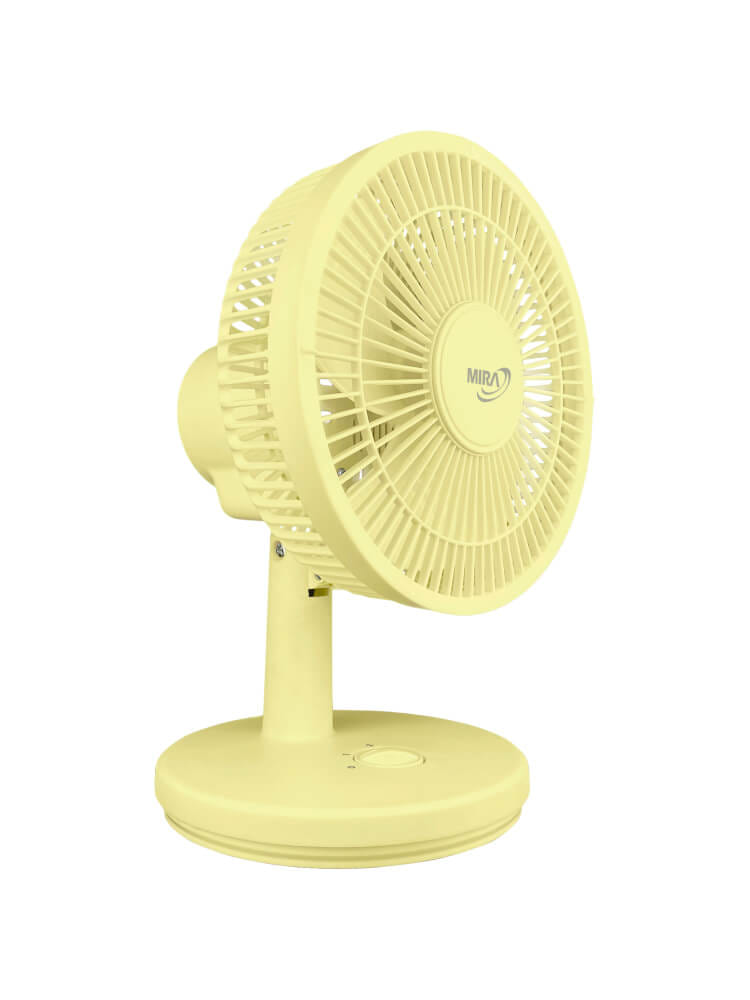 พัดลมตั้งโต๊ะ 8 นิ้ว MIRA M-71 LEMON